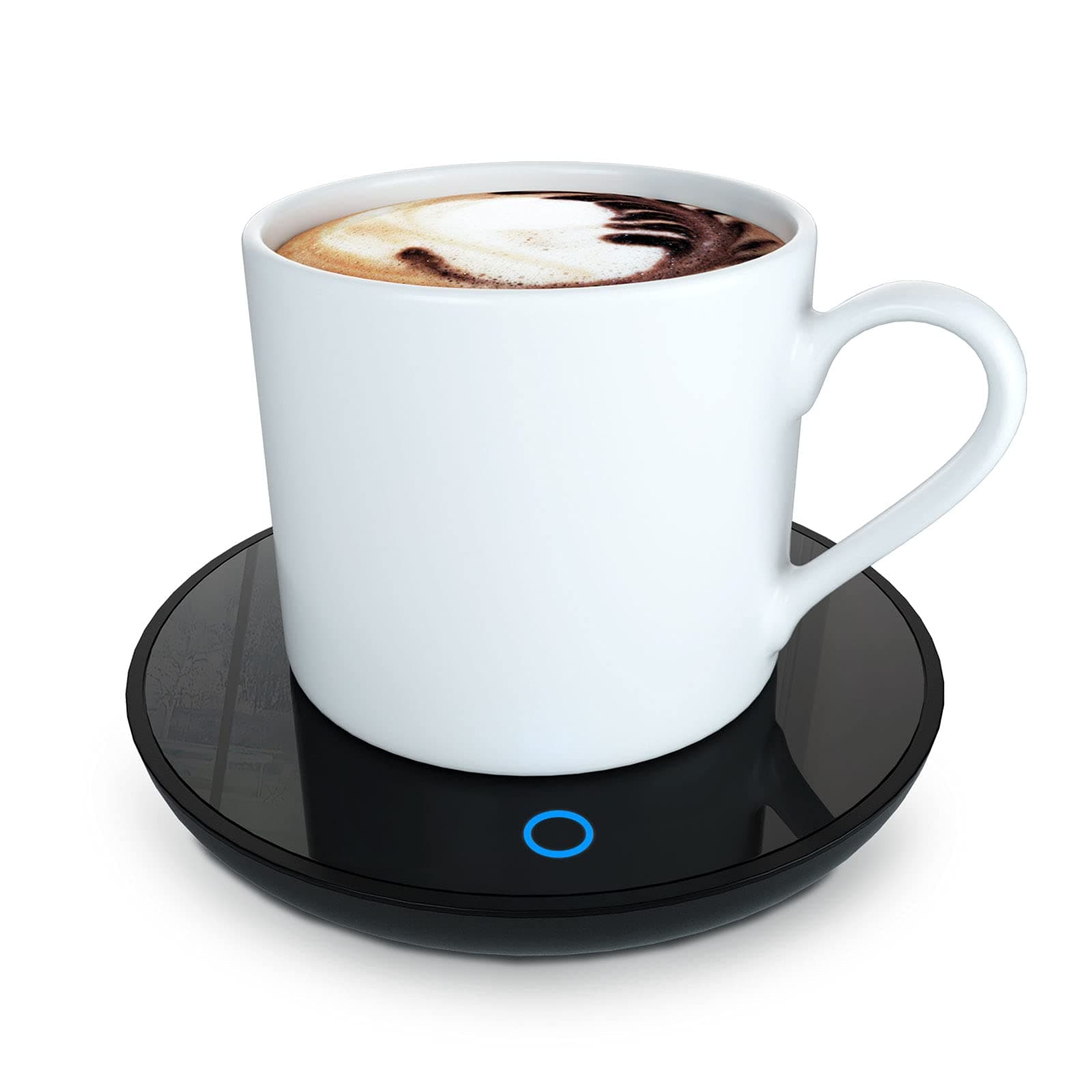 Mug Warmer Coffee Warmer - Cup Warmer with 2 Temperature Settings Smart Tea Warmer Portable Beverage Warmer Drink Warmer for Office丨Desk丨Cocoa丨Coffee丨Tea丨Milk丨Hot Drinks（Excluding Cup）