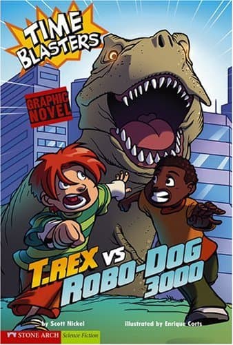 T. Rex vs Robo-Dog 3000 (Graphic Sparks)