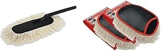 JOPASU Microfiber Car Duster+mini Duster (Set of 2, White)