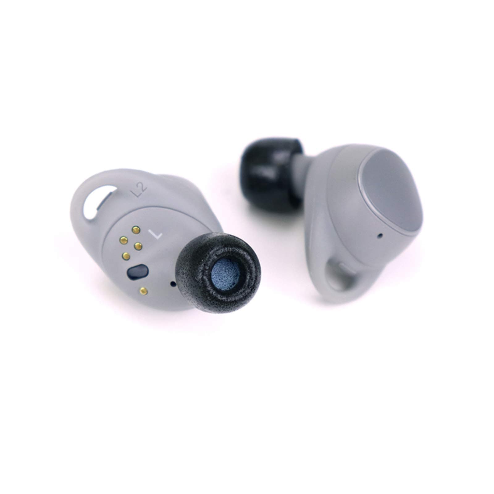 Comply Memory Foam Replacement Earbud Tips for Samsung Gear IconX | Ultimate Comfort, Secure Fit, Superior Noise Isolation | Black, Medium (3 Pairs)