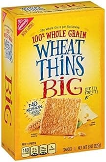 Nabisco Wheat Thins Big Snacks 226g (Pack of 2)