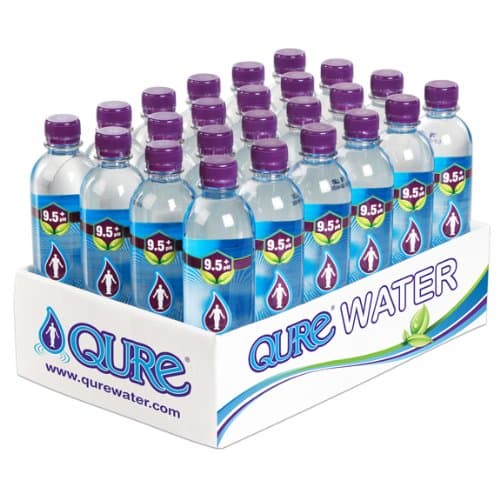 QURE Alkaline Water with Ionic Minerals 0.5 Ltr (Pack Of 24)