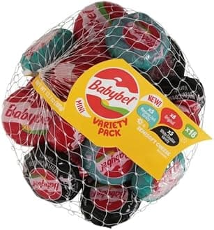 Mini Babybel Snack Semisoft Cheese Variety Pack 18 CT