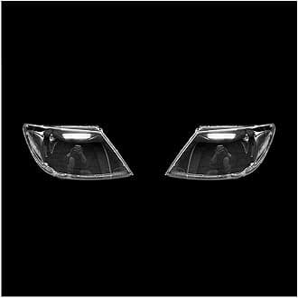 Transparent Headlamp Lamp Shade Compatible for Hilux 2005-2008 Headlight Shell Lens Replace The Original Lampshade(1 pair)