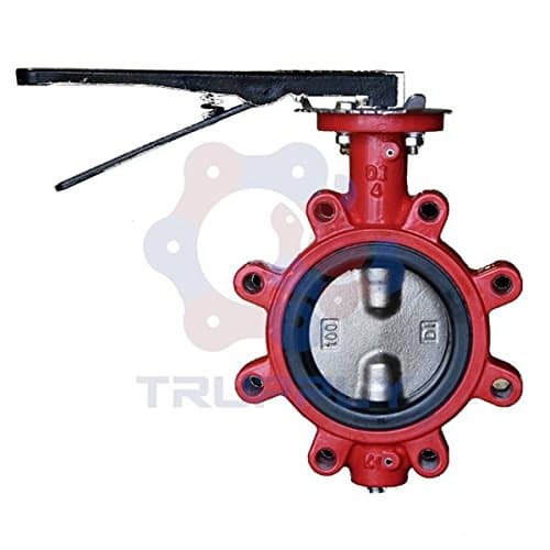 Butterfly Valve | Wafer | Buna Seat | Size 4" | DI NP Disc | Align Holes
