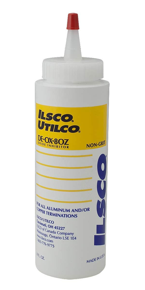 Ilsco DE-OX-8OZ Oxide Inhibitor 8 OZ, Silver