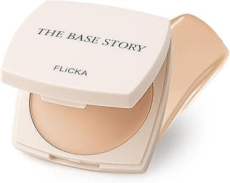 FLiCKA The Base Story Cream Foundation for Face Makeup 8.5gm | Medium to High Coverage | Waterproof & Long Lasting | Smooth & Matte Finish with SPF | All Skin Types | 02 Beige