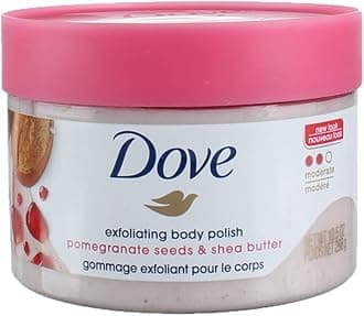 Exfoliating Body Polish Body Scrub, Pomegranate & Shea (Pack of 4)