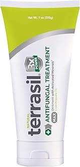 terrasil Clotrimazole Antifungal Cream, Relief for Fungal Yeast Infections, Jock Itch, Athletes Foot, Ringworm for Men & Women, Clinically Proven Treatment. FSA-HSA Eligible (7oz) – Packaging May Vary