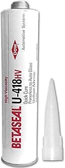 U-418HV Beta Seal Glass Adhesive Black