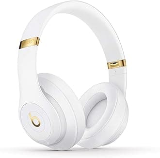 Beats Studio3 Wireless Noise Cancelling Over-Ear Headphones - Apple W1 Headphone Chip, Class 1 Bluetooth, 22 Hours of Listening Time, Built-in Microphone - White