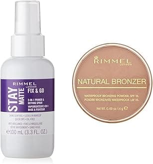 London Stay Matte Fix & Go 001 Primer & Setting Spray and 022 Sun Bronze Bronzer