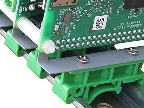 Sequent MicrosystemsDIN-Rail Kit Type 2 Perpendicular Mount for Raspberry Pi