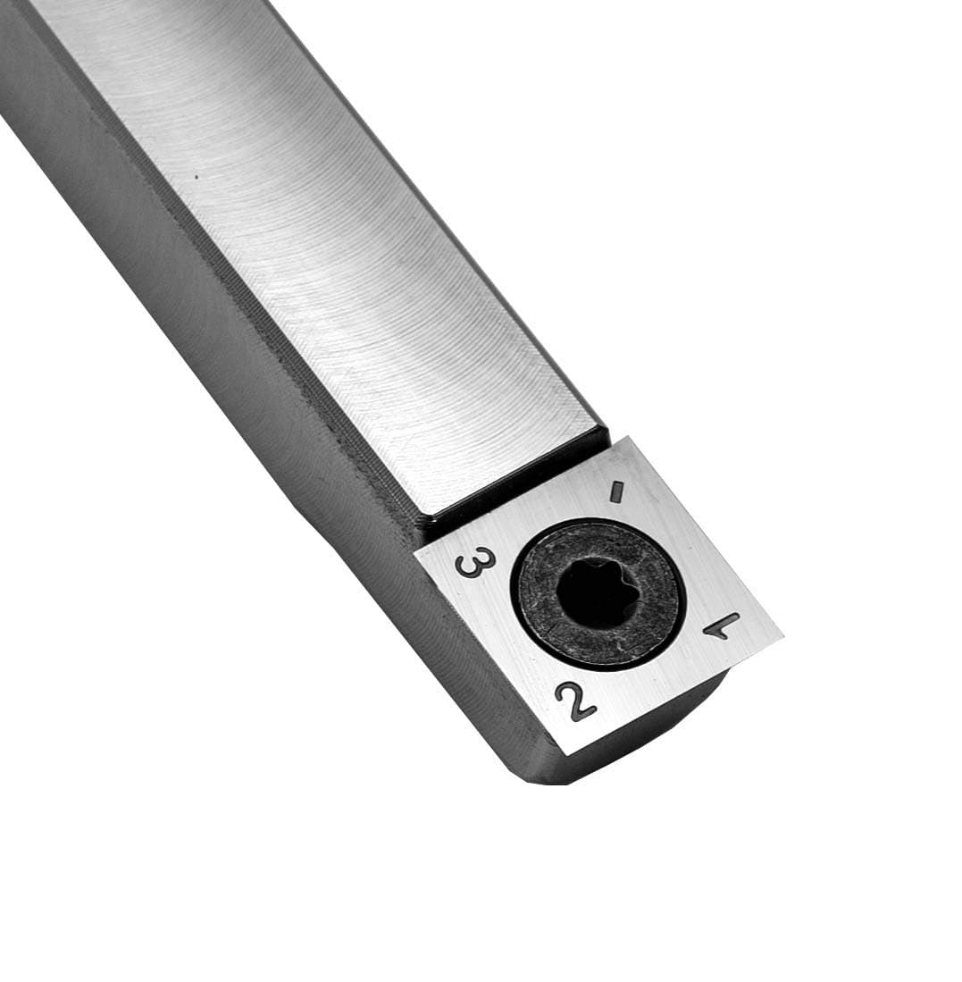 Simple Woodturning Tools Carbide Rougher Lathe Tool With 9/16" Perfectly Square Carbide Cutter, Unhandled, USA Made