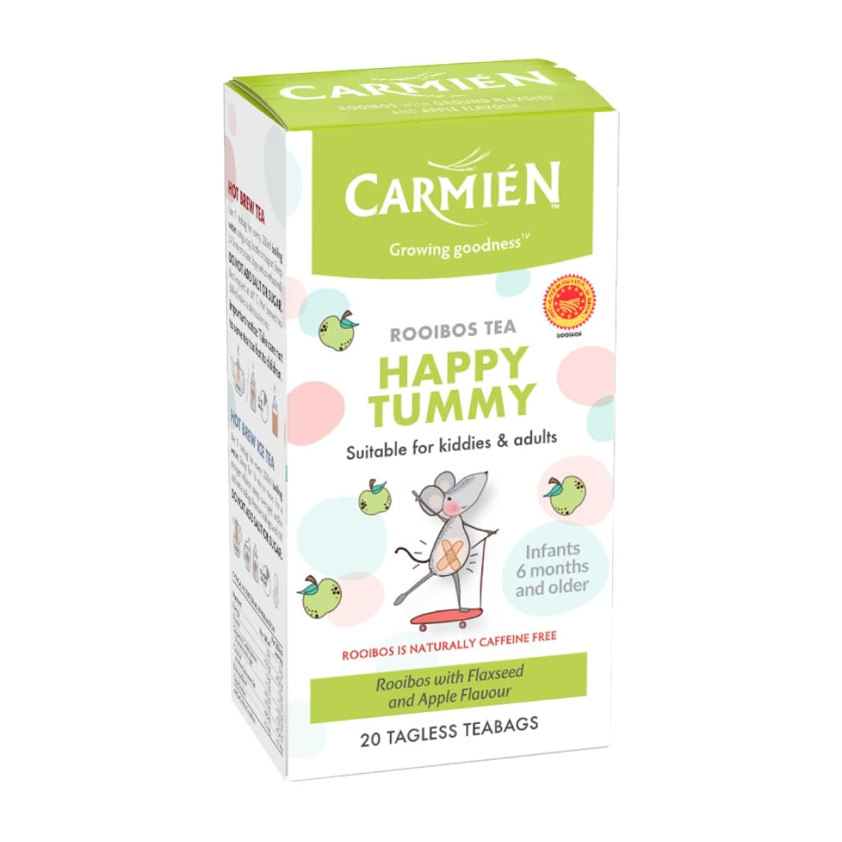 Kiddies - HAPPY TUMMY Rooibos Tea 20's (50g)
