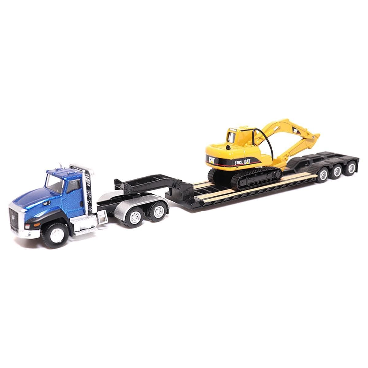Diecast Masters 1/87 Caterpillar CT660 Day Cab with Lowboy Trailer & 315C L Hydraulic Excavator 84415