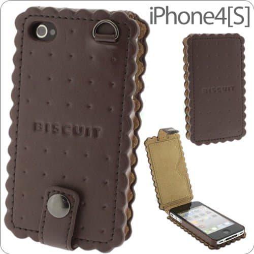 Sinra Design Works Biscuit Cradle Case for iPhone 4 & 4S, Chocolate Brown