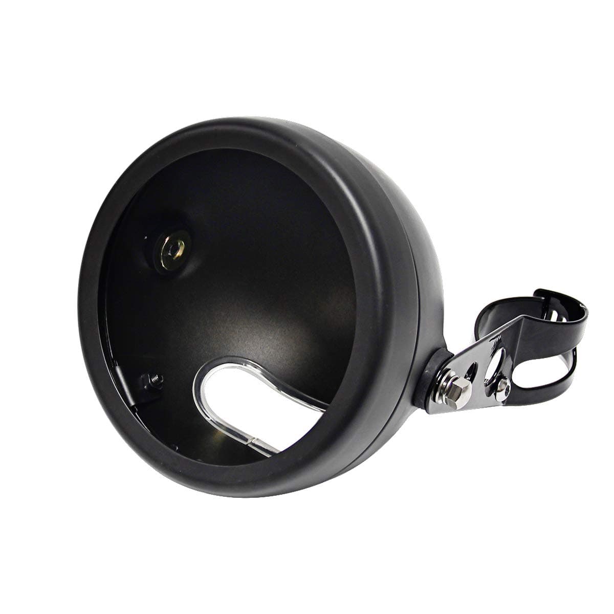 Wisamic 5 3/4 5.75 inch Motorcycle Headlight Housing Bucket for Harley Davidson Motorcycle Honda Shadow Kawasaki Vulcan Suzuki