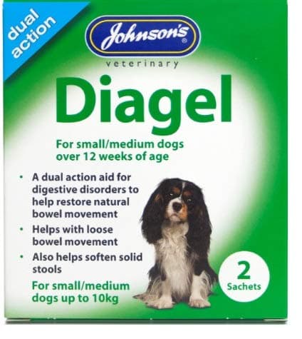 Johnsons Veterinary Diagel - Aids Constipation And Digestive Disorders Dual Action (Medium Dog Upto 10Kg)