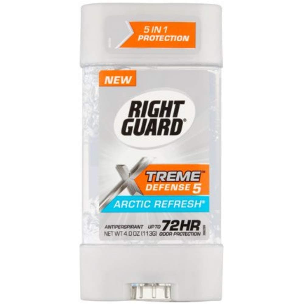 Rt Gd Xtm Gel Ap Artic Size 4z Right Guard Xtreme Clear Arctic Refresh Power Gel Antiperspirant Deodorant