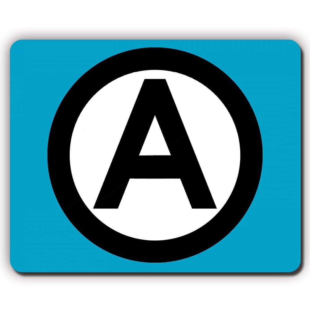 Cowboy Rabbi Mouse pad,aquabats logo,Game Office MousePad size:260x210x3mm(10.2x 8.2inch)