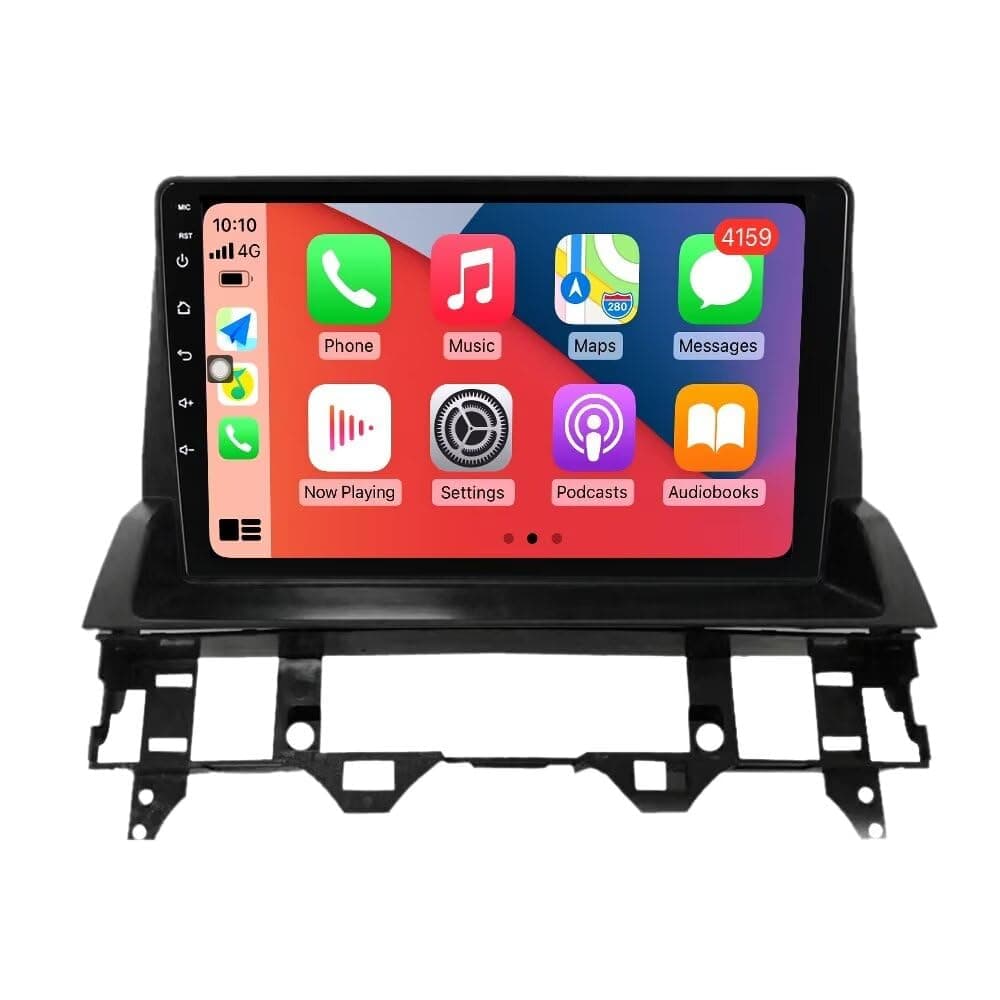 MekedeTechAndroid Car Radio Stereo for Mazda 6 2002 2003 2004 2005 2006 2007 2008 Head Unit,1280 * 720 HD Touch Screen Upgrade with 4G LTE Wireless CarPlay/Android Auto,8 core 4+32G