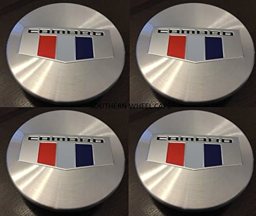 4pcs SET 2016-2018 Chevy Camaro Center Wheel hub Caps Set of 4 SILVER 19351757