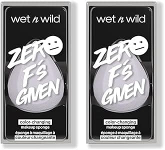 wet n wild Mood Makeup Sponge Zero Fs Given (Pack of 2)