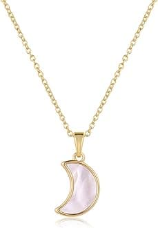 Clover Pendant Necklace for Women Four Leaf Clover Necklace for Women 18K Gold Plated