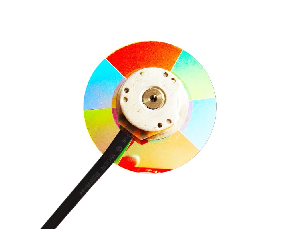 DLP Projector Replacement Color Wheel For SAMSUNG SP-A600, Compatible with SAMSUNG SP-A600; SP-A600B; Projection Design F3+; F30SX+; F32