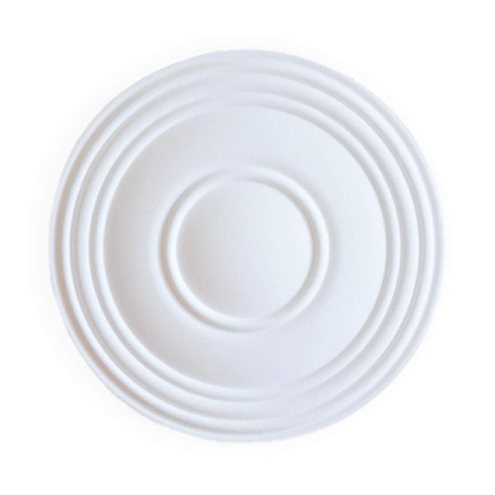 A La Maison Ceilings K27-pw K27 Ceiling Medallion, White