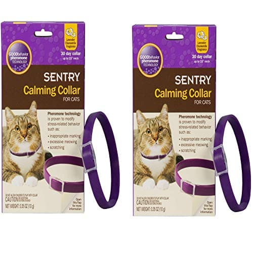 SENTRY Calming Collar for Cats, 2 Pack