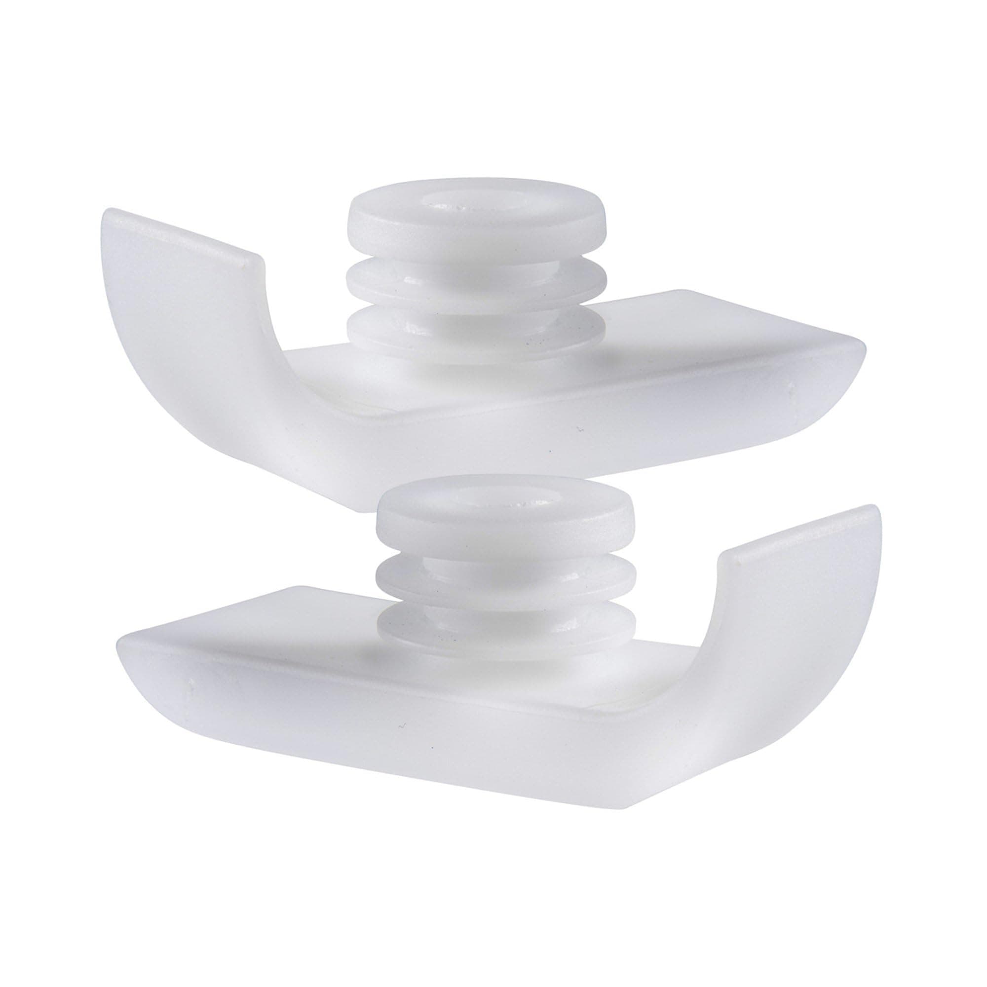 DMI Walker Ski Glides, Fit 1-Inch Legs, Eliminates Need To Lift Walker, 2 Count, FSA HSA Eligible