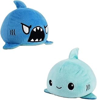 Storio Toy Shark Plushie Reversible Soft Toys for Kids | Plush Soft Toys for Baby Boys and Girls| Best Gift | Shark Soft Toy for Kids