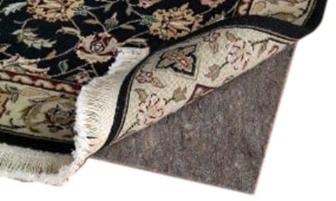 4' X 6' Ultra Plush Non-Slip Rug Pad for Hard Surfaces and Carpet