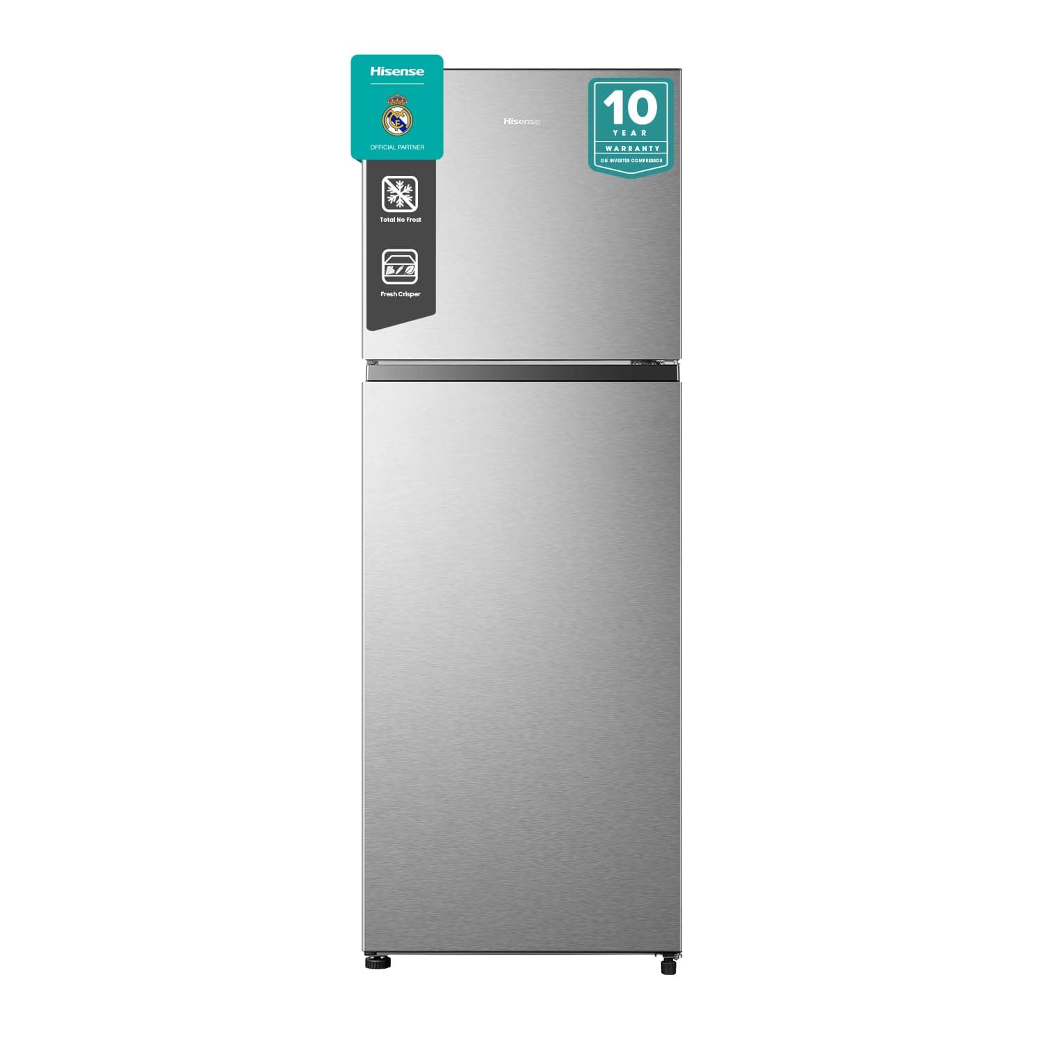 Hisense HTM60320D3 418 Litres Top Mount Refrigerator with Inverter Compressor No Frost Technology, Reversible Door