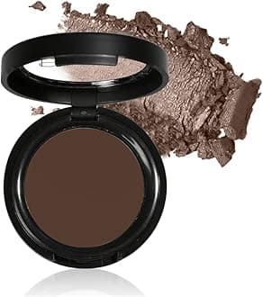 Mysense Single Matte Coffee Eyeshadow,Pressed Fine Powder Brown Eye Shadow,High Pigment Longwear Single Brown Eye Makeup for Day&Night (04)
