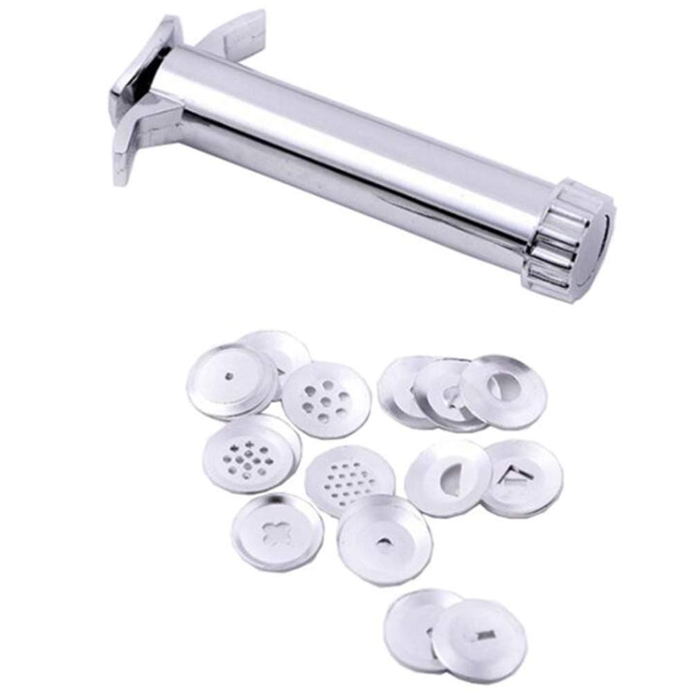 KYMLL Rotating Stainless Steel Polymer Clay Extruder Crowded Mud Machine for Pottery Arts Crafts DIY Modelling Clay Cake Sculpture Tools Set