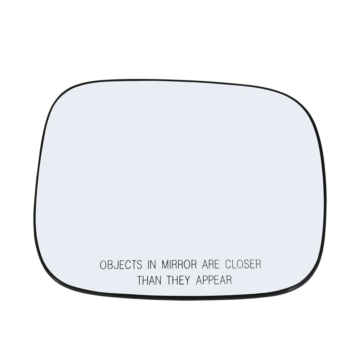 Passenger Side Mirror Glass Assembly With Plastic Backing Plate Heated Compatible with 2008-2016 Volvo XC70, 2007-2014 XC90, 2007 V70