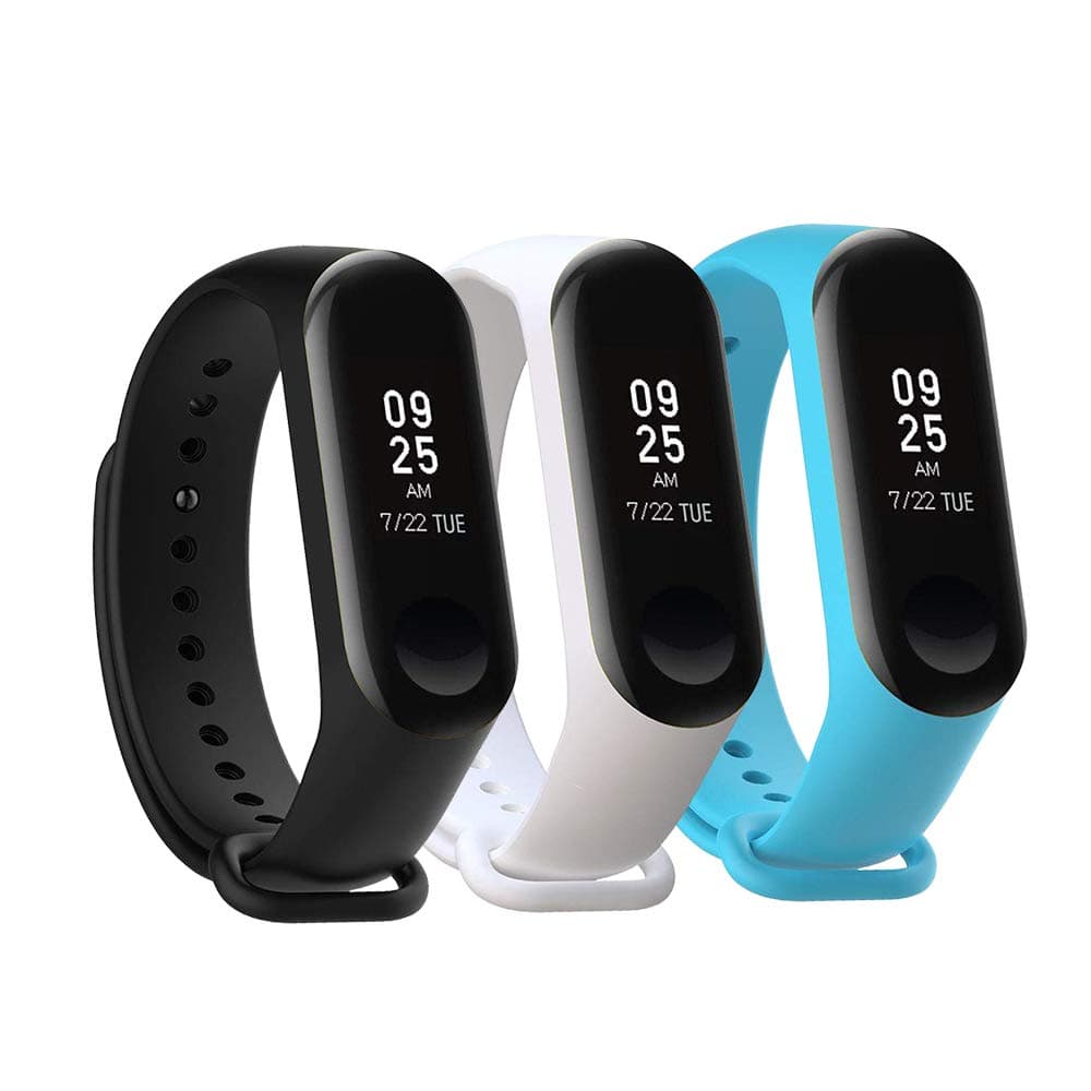 Tkasingmi band 4 strap,Soft bands for xiaomi mi band 4 strap/xiaomi mi band 3 strap,Colorful Wristbands Replacement Accessories Straps Bracelets for Mi band 4 strap