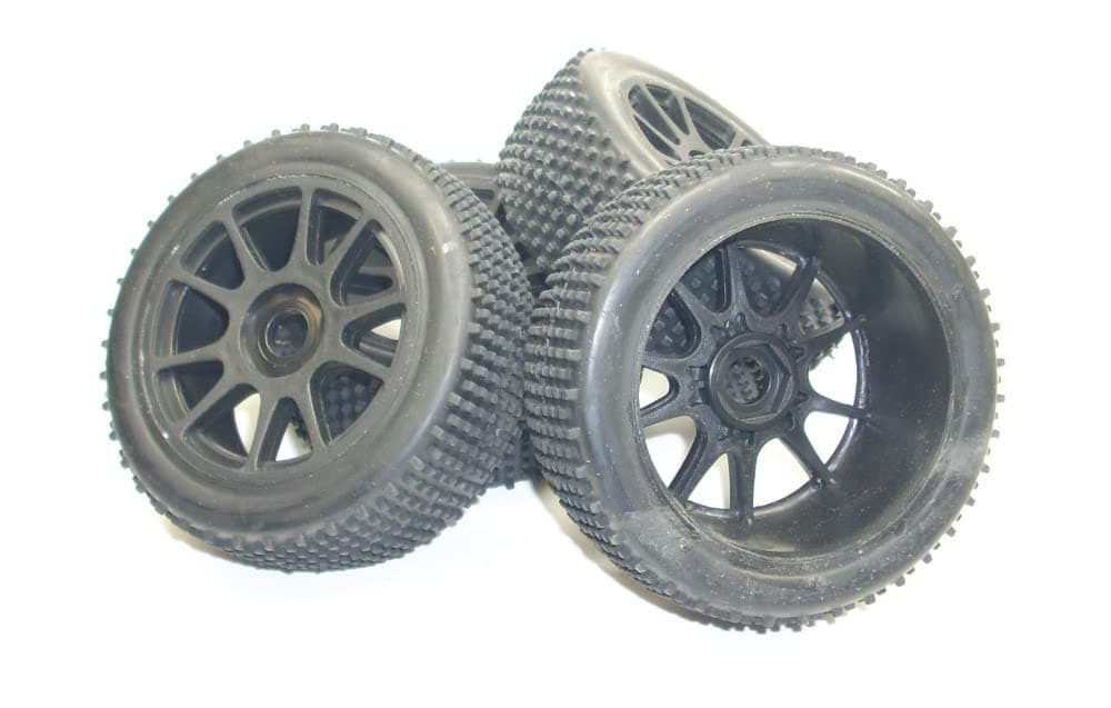 T2M 1:8 4WD Pirate 8.6 Buggy Wheelset 4 Pieces 17 mm 115 x 40 mm T4791/82 T86®