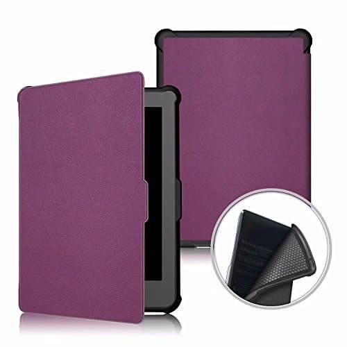 Kobo Clara HD Cover Case- Ultra Slim Lightweight Smart Shell Stand Cover Case for Kobo Clara HD Ereader 6" Tablet (Purple)