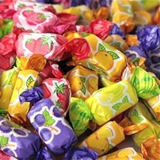 Assorted Fruit Chews 500g Share Bag by The Gourmet Sweet Company