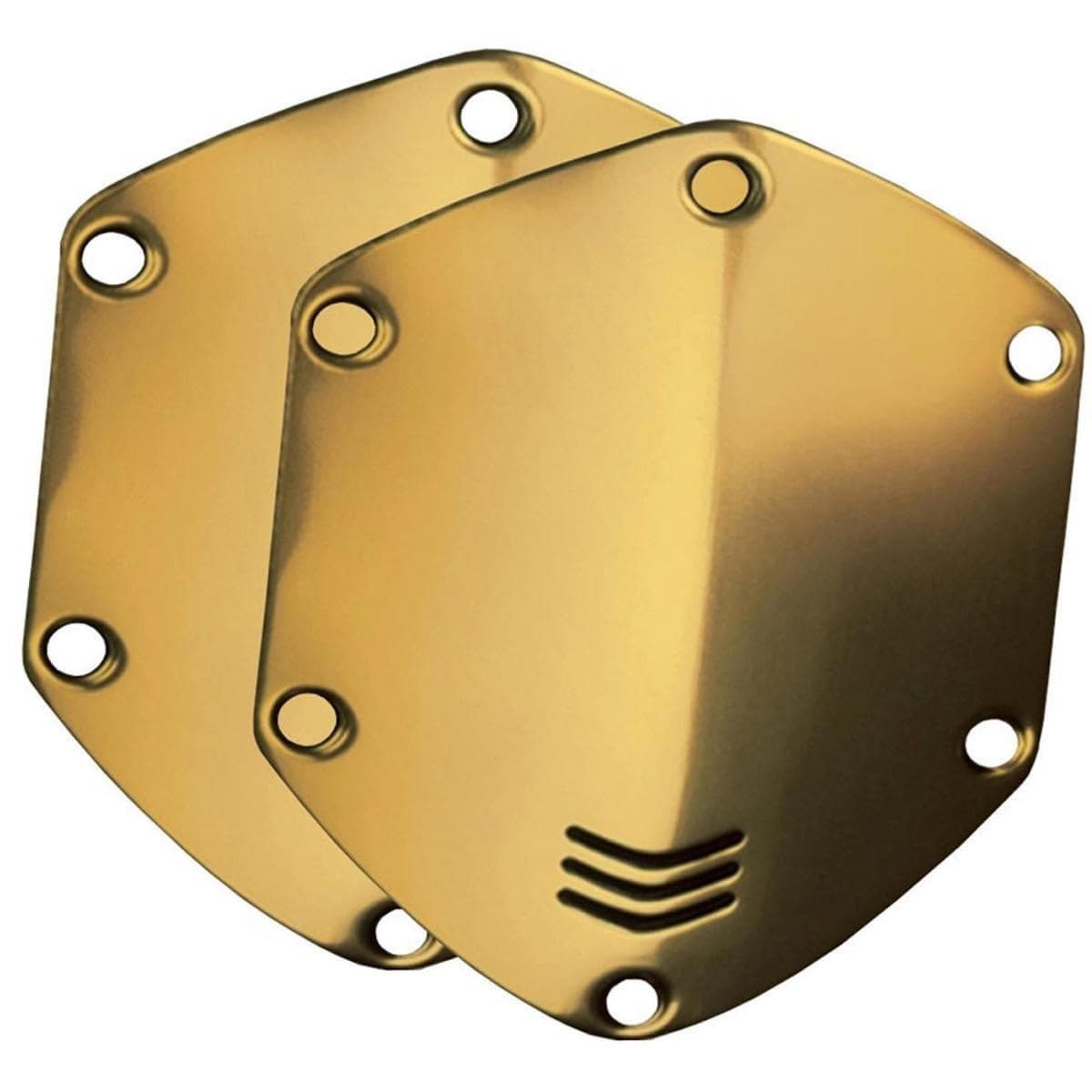 Crossfade Over-Ear Headphone Metal Shield Kit (Gold)
