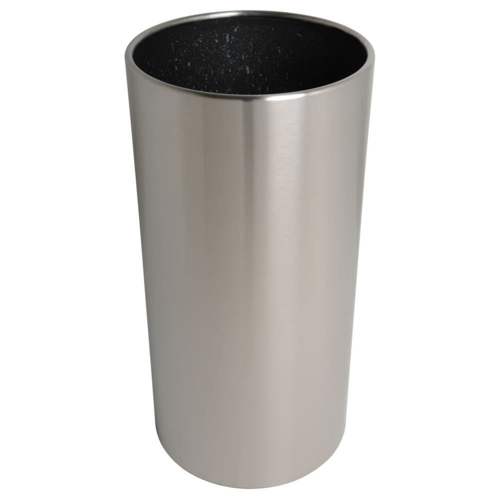 hydroflora 61422520 column planter Value Line Cycle Budget, diameter 35 cm, height 70 cm, V4A stainless steel, matte brushed finish