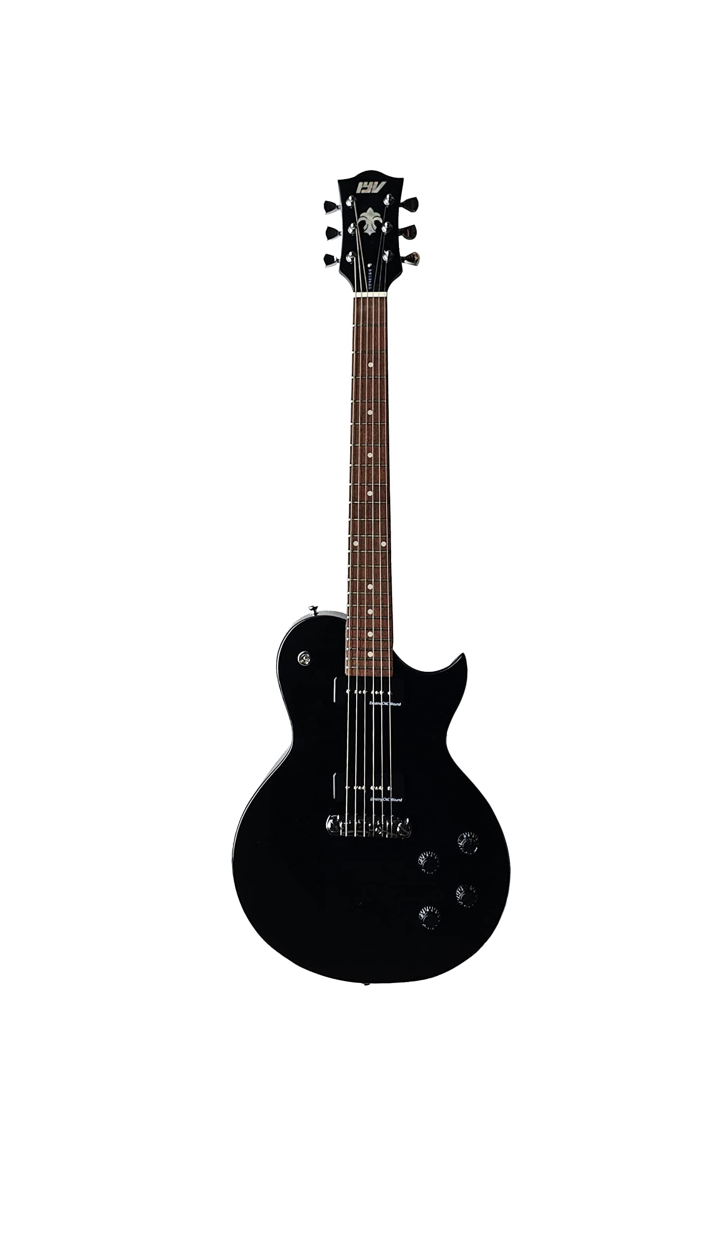 IYV-ILS-250 BK, Solid Body Electric Guitars, Black