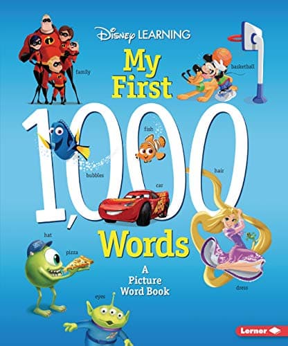 Disney Learning My First 1,000 Words Paperback – January 1, 2019