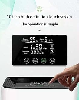 YSK-5FW Medical Grade 7 Litres Oxygen Concentrator Machine for Home | Above 93% Oxygen Concentration always | With Nebulisation Function