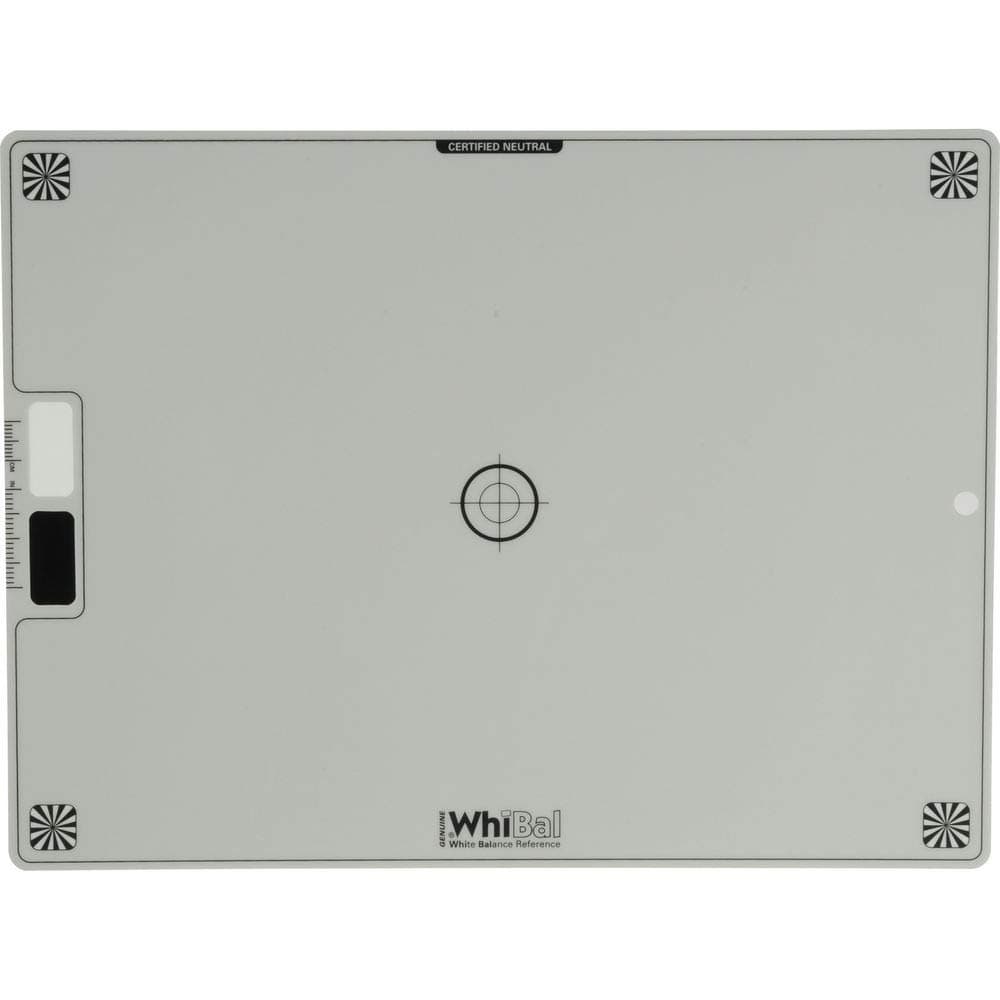 GENUINE WhiBal G7 Certified Neutral White Balance Card - Reference Card (7.5'x10')