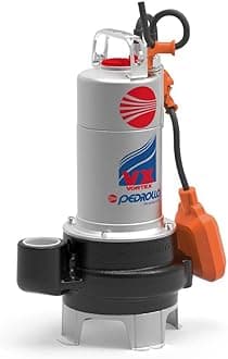 Pedrollo VORTEX Submersible Pump for Sewage Water VXm 15/50-N 10M 1,5Hp 240V